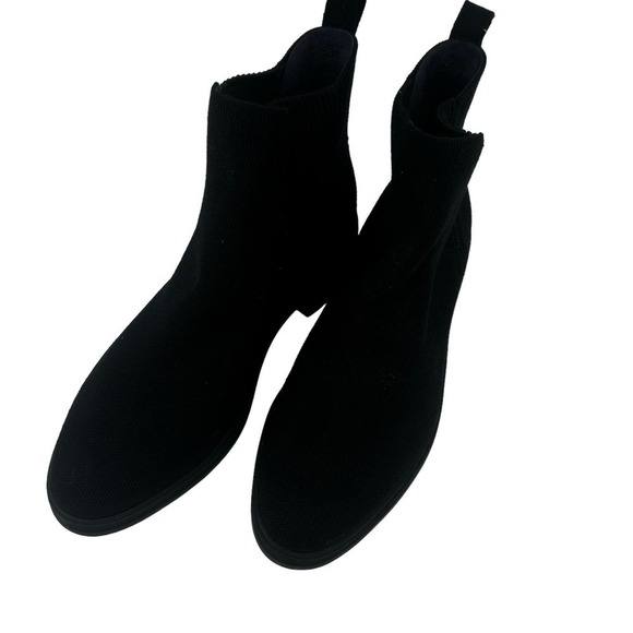 Rothy's The Lug Boot Merino Wool Lightweight Onyx Black Size W9.5 NWOB - Picture 8 of 11